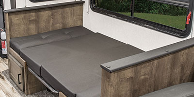 2023 Venture RV SportTrek ST327VIK Travel Trailer Dinette Down