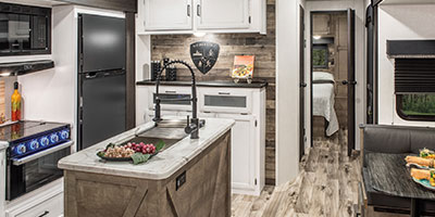 2023 Venture RV SportTrek ST327VIK Travel Trailer Kitchen