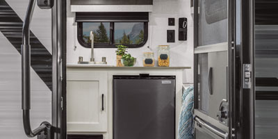 2026 Venture RV Campbound CB130CRD Travel Trailer Exterior Front Door