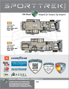 2026 Venture RV SportTrek Fifth Wheels Flyer