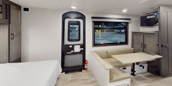 2026 Venture RV SportTrek Stinger STS192VRB Travel Trailer Interior 360 2