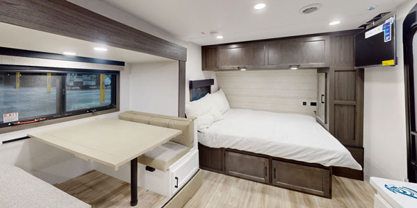 2026 Venture RV SportTrek Stinger STS222VUD Travel Trailer Interior 360