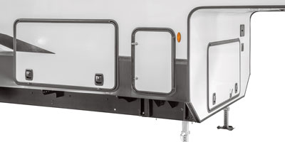 2026 Venture RV SportTrek Touring Edition STTF353VIK Fifth Wheel Exterior Baggage Doors