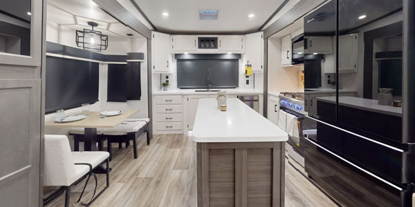 2026 Venture RV SportTrek Touring Edition STTF353VRK Fifth Wheel Interior 360