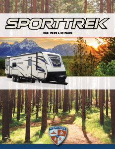 2017 Venture RV SportTrek Travel Trailers and Toy Haulers Brochure