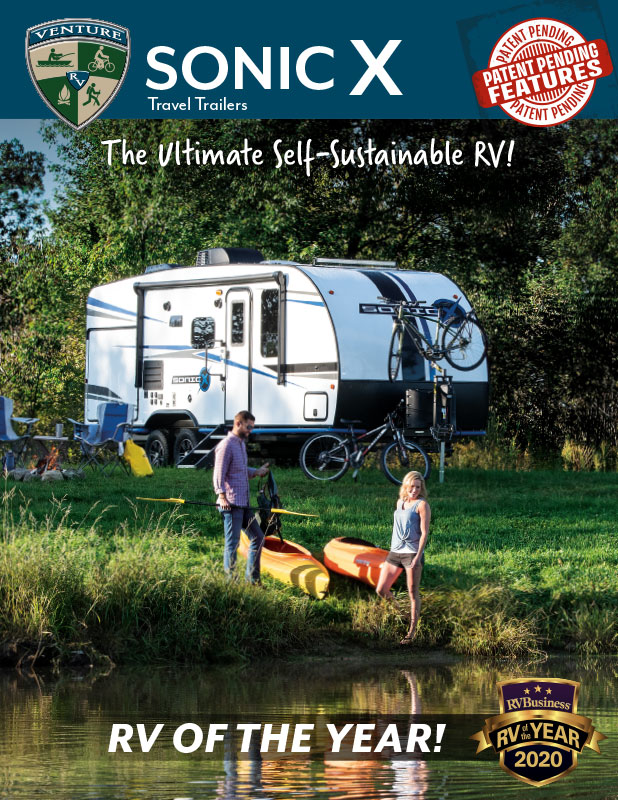 2020 Venture RV Sonic X Ultra Lite Travel Trailers Brochure