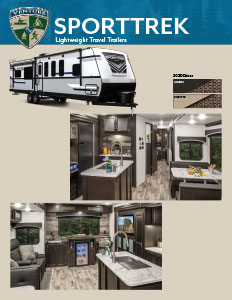 2020 Venture RV SportTrek Lightweight Travel Trailers Flyer