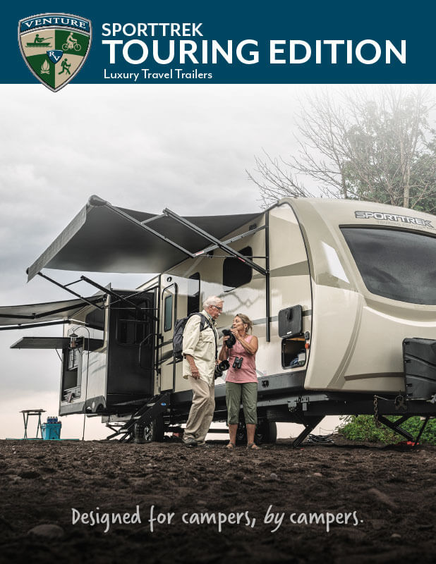 2020 Venture RV SportTrek Touring Edition Luxury Travel Trailers Brochure