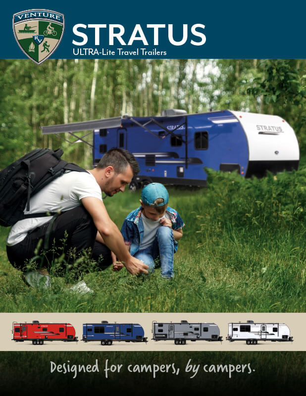 2020 Venture RV Stratus Ultra Lite Travel Trailers Brochure