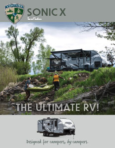 2023 Venture RV Sonic X Ultra Lite Travel Trailers Brochure