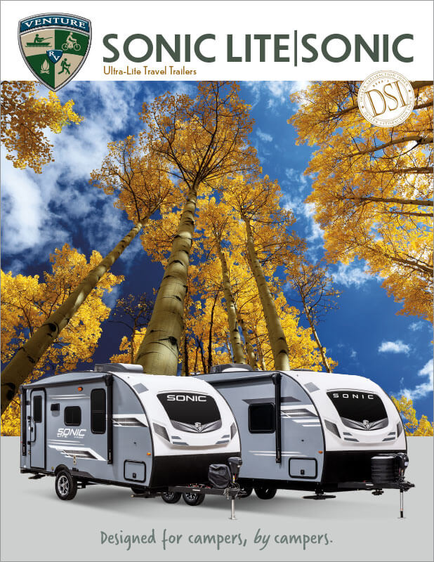 2024 Venture RV Sonic Ultra Lite Travel Trailers Brochure