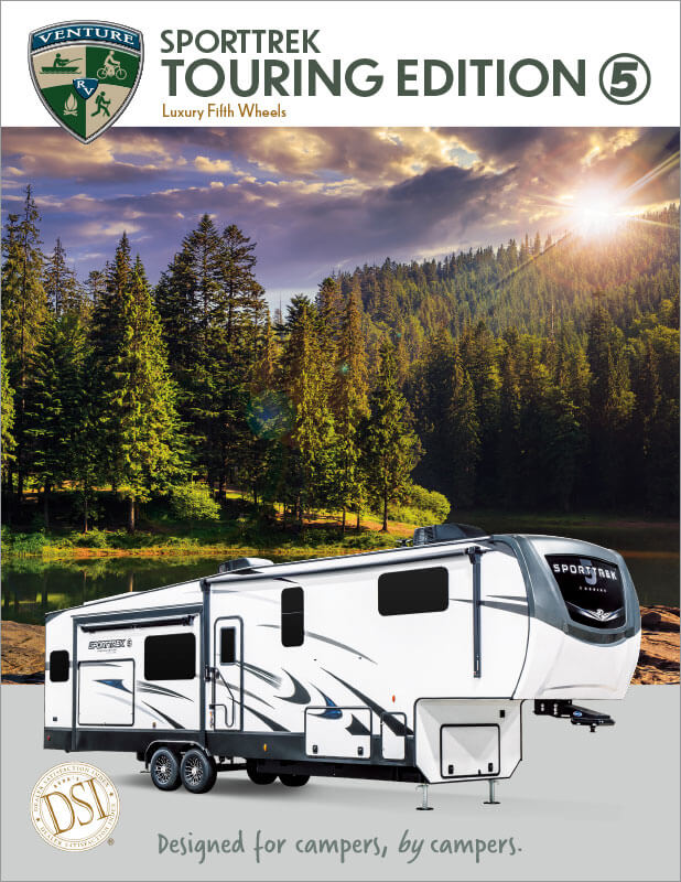 2024 Venture RV SportTrek Touring Edition Luxury Fifth Wheels Brochure