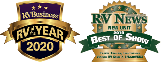 Venture RV Business RV of the Year and RV News Best of Show Awards