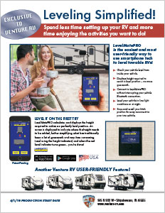 Venture RV Level Mate PRO Wireless Vehicle Leveling System Flyer