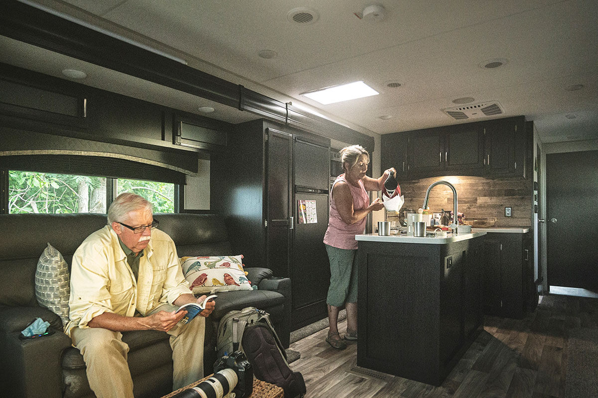 Venture RV Maintenance Tips test smoke alarms