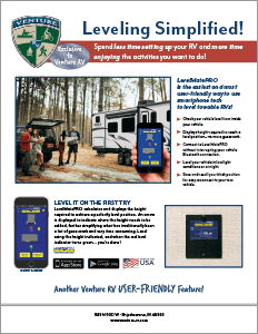 Venture RV LevelMatePRO Wireless Vehicle Leveling System Flyer