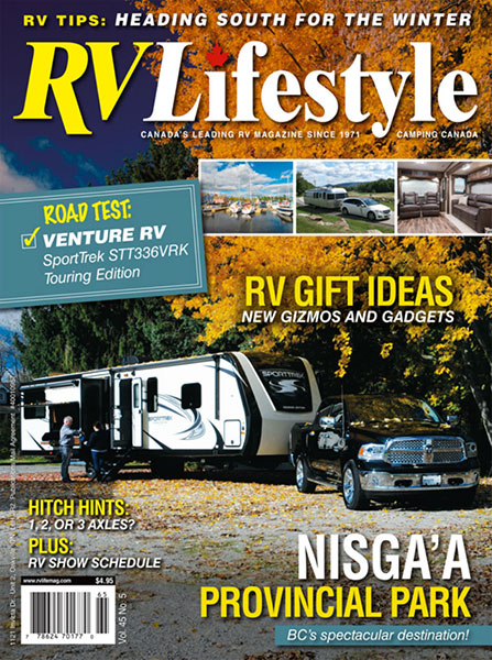 RV Lifestyle Magazine SportTrek Touring Edition STT336VRK Cover