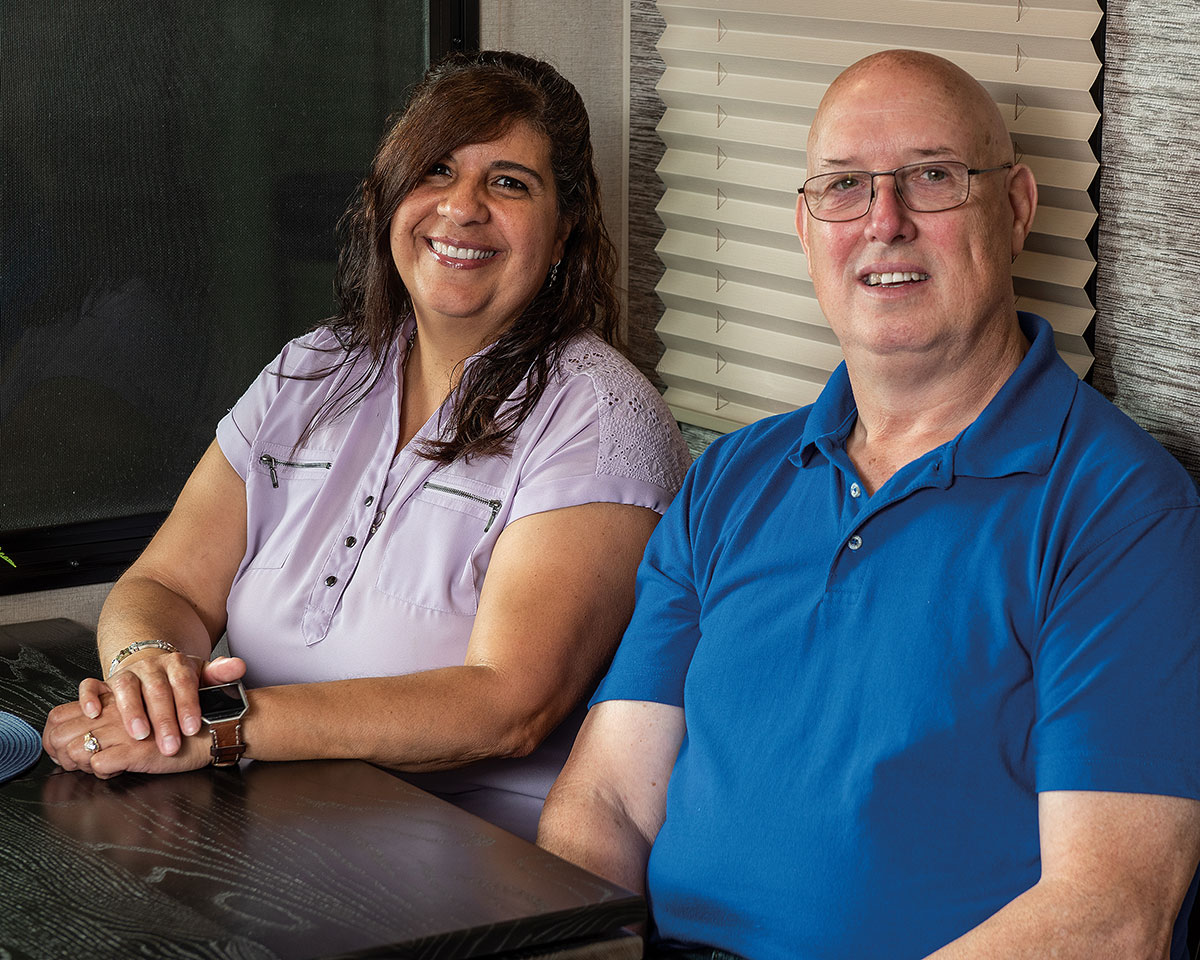 KZ RV QC Managers Sylvia Pantoja and Terry Henson