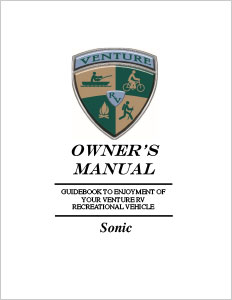 2018 Venture RV Sonic Owners Manual