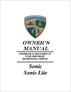 2019 Venture RV Sonic Owners Manual