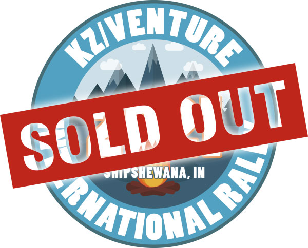 KZ and Venture 2021 International Rally Logo