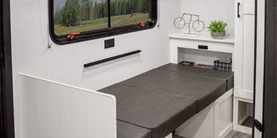 2026 Venture RV Sienna CB130CRD Travel Trailer Dinette Bed