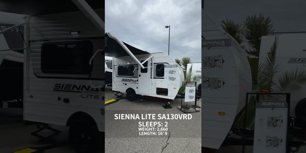 2026 Venture RV Sienna Lite SA130VRD Travel Trailer Quick Tour Video