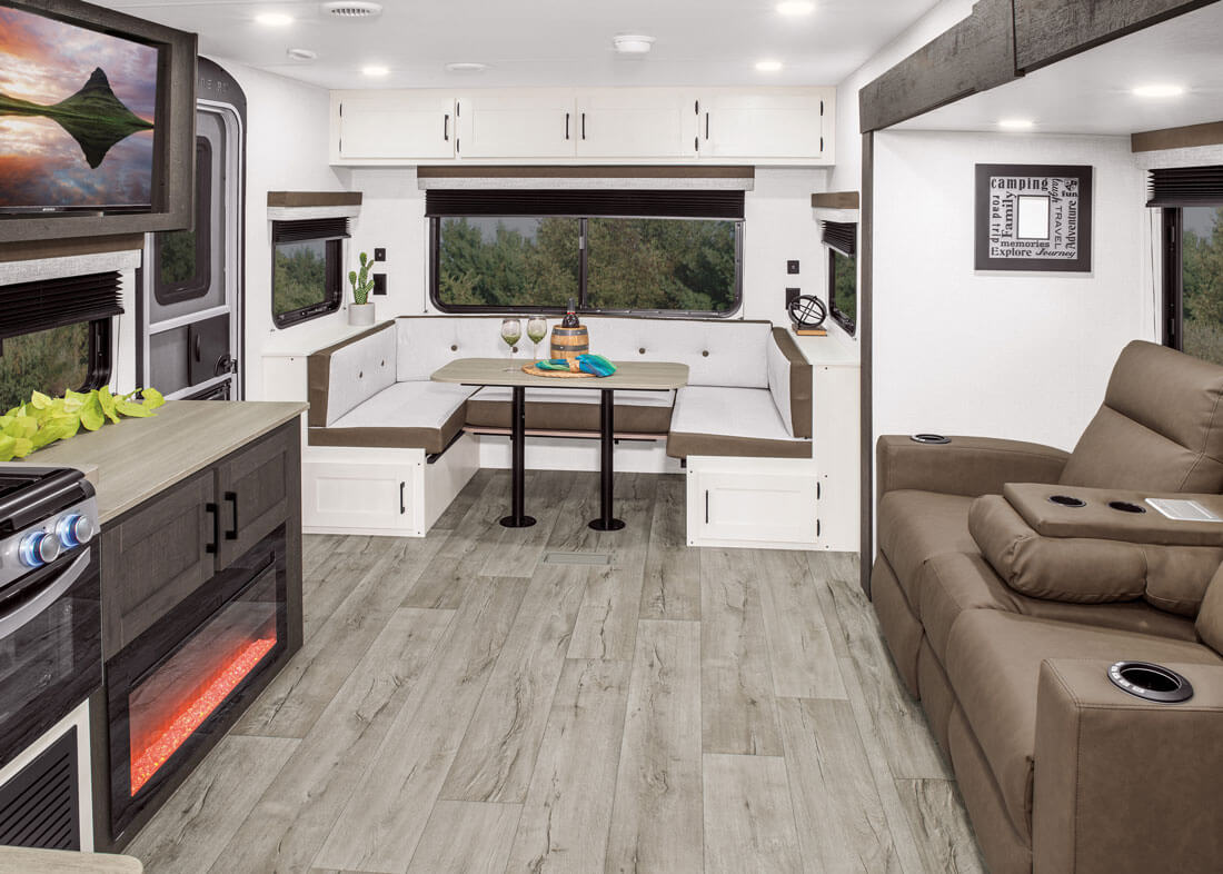 2026 Venture RV Sienna SA241VRD Travel Trailer Living Room