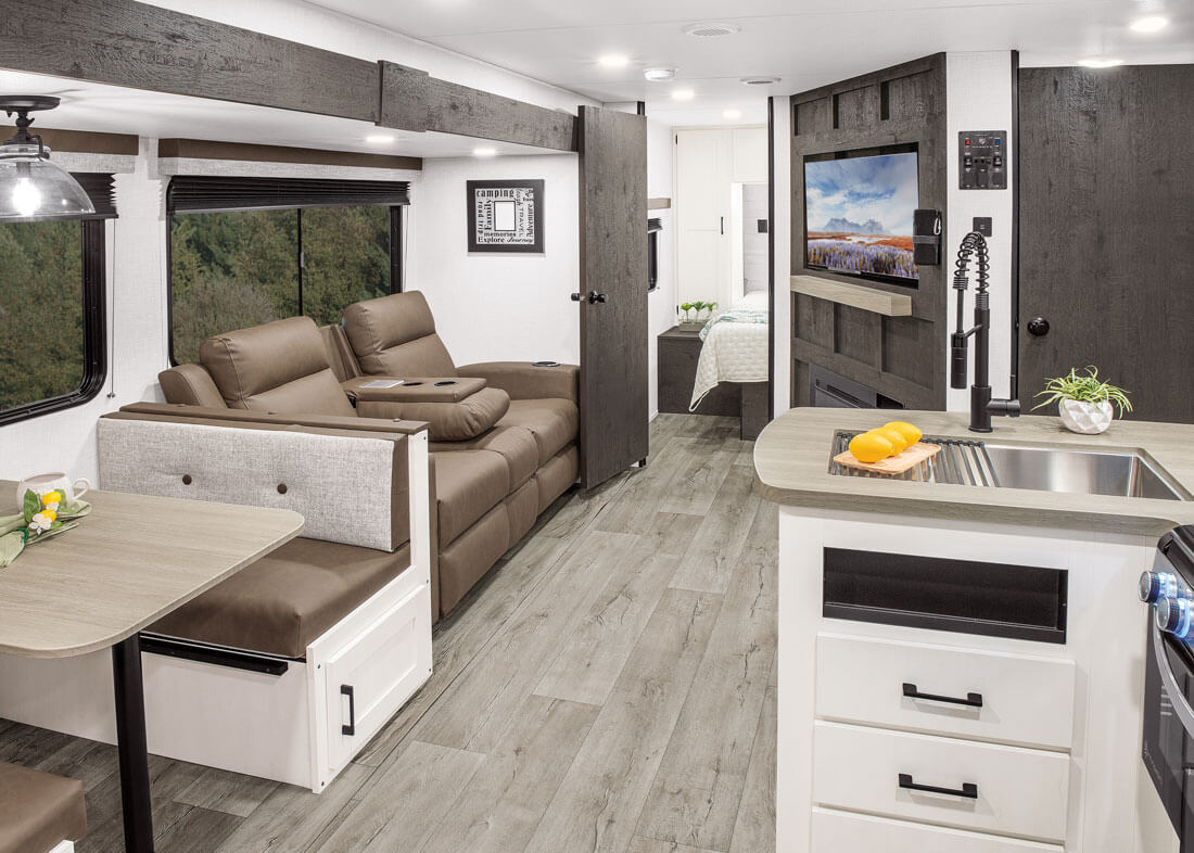 2026 Venture RV Sienna SA251VRB All New Travel Trailer Living Room