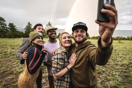 Venture RV Sienna All New Travel Trailer at Campground