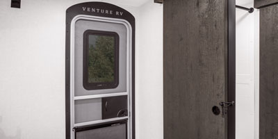2026 Venture RV Sienna SA241VRD Travel Trailer Bedroom Door