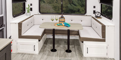 2026 Venture RV Sienna SA241VRD Travel Trailer Dinette 1