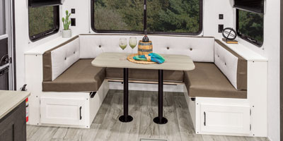 2026 Venture RV Sienna SA241VRD Travel Trailer Dinette 2