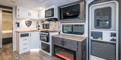 2026 Venture RV Sienna SA241VRD Travel Trailer Kitchen