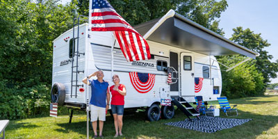 2026 Venture RV Sienna SA251VRB Travel Trailer Exterior Lifestyle 14