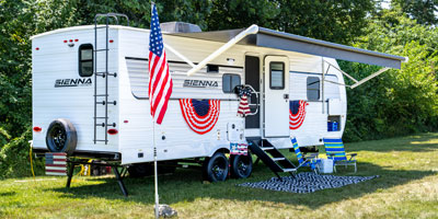 2026 Venture RV Sienna SA251VRB Travel Trailer Exterior Lifestyle 21