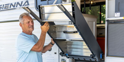 2026 Venture RV Sienna SA251VRB Travel Trailer Exterior Lifestyle 8