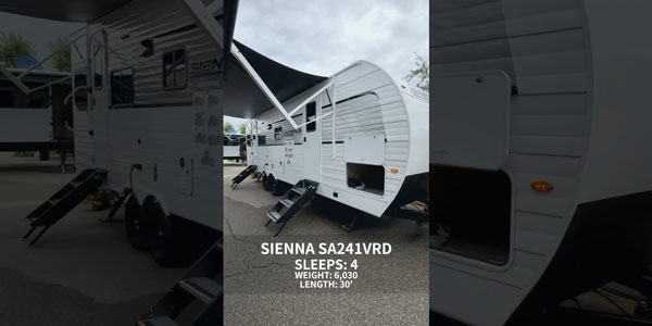 2026 Venture RV Sienna SA241VRD Travel Trailer Quick Tour Video