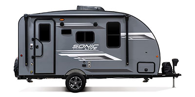 2023 Venture RV Sonic Lite SL150VRK Travel Trailer Exterior Side Profile Door Side