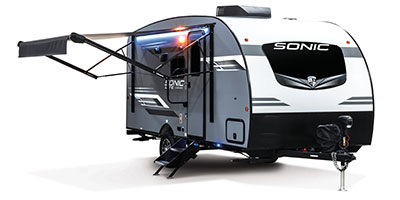 2023 Venture RV Sonic Lite SL169VMK Travel Trailer Exterior Awning