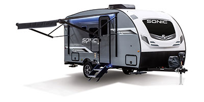 2024 Venture RV Sonic Lite SL150VRB Travel Trailer Exterior Awning