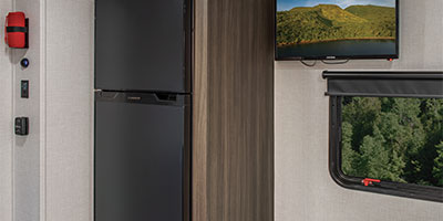 2024 Venture RV Sonic Lite SL150VRB Travel Trailer Kitchen Refrigerator