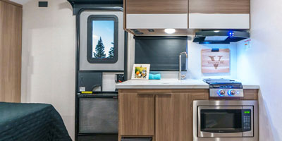 2025 Venture RV Sonic Lite SL169VMK Travel Trailer Kitchen Cabinets
