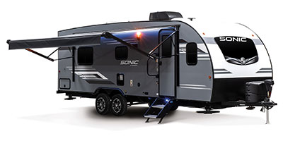 2023 Venture RV Sonic SN241VFL Travel Trailer Exterior Awning