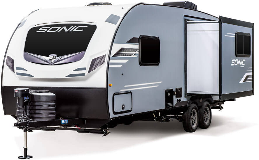 2024 Venture RV Sonic SN231VRL Travel Trailer Fiberglass Slideout Endwalls