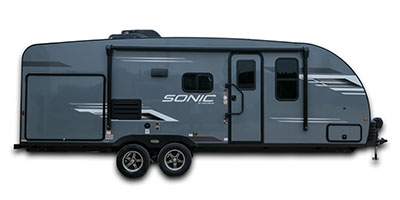 2024 Venture RV Sonic SN220VRB Travel Trailer Exterior Side Profile Door