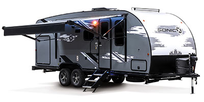 2023 Venture RV Sonic X SN211VDBX Travel Trailer Exterior Awning