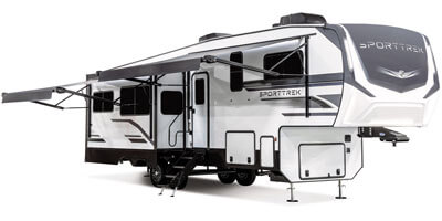 2026 Venture RV SportTrek STF303VIK Fifth Wheel Exterior Awning