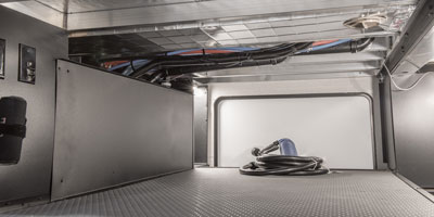 2026 Venture RV SportTrek STF303VIK Fifth Wheel Exterior Pass Through Storage Empty