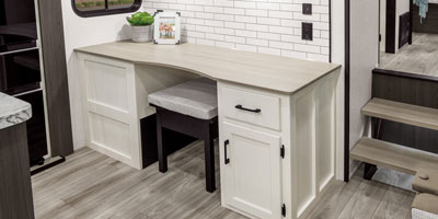 2026 Venture RV SportTrek STF303VIK Fifth Wheel Desk